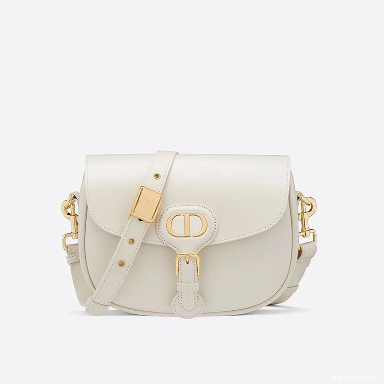 Cheap Box White Bag Bobby Dior Medium Calfskin 0813 Luxury
